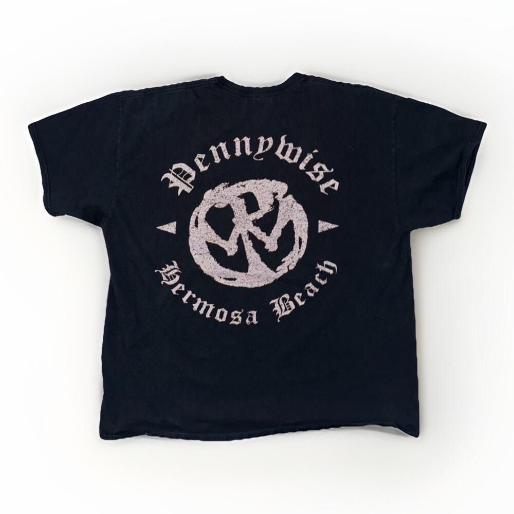 Pennywise Punk Rock Band T-Shirt Black 2XL 24x28